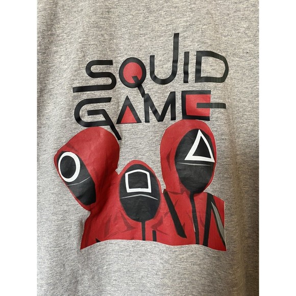 Squid Games Gray T shirt Womens Size Large - Picture 2 of 9